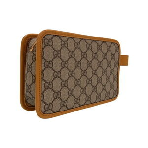 Gucci Pouch GG Travel Case Interlocking Brown